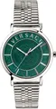 Produktbild: Versace VEJ400921 V-Essential grün silber Edelstahl Herren Uhr NEU