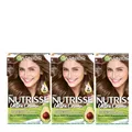 Produktbild: Garnier Nutrisse Ultra Crème Dauerhafte Pflege-Haarfarbe 6 Karamell Dunkelblond
