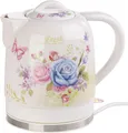 Produktbild: NEU Keramik Wasserkocher für Küche Nostalgie Kaffee Geschenk Weihnachten Retro