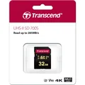 Produktbild: Transcend SDHC 700S 32GB Class 10 UHS-II U3 V90 SD Karte
