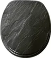 Produktbild: SANILO® WC-Sitz mit Absenkautomatik Granit, Toilettendeckel direkt vom Hersteller, Klodeckel, Klobrille, WC Deckel, Toilettensitz, Toilettenbrille