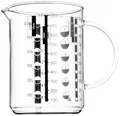 Produktbild: WMF Gourmet Messbecher 1 l – hitzebeständiger Glas-Messbecher mit präziser Skalierung, spülmaschinen- & mikrowellengeeignet, robuster Maßbecher aus Glas zum Kochen, Backen & genauen Abmessen