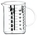 Produktbild: WMF Gourmet Messbecher Messkanne mit Skalierung Hitzebeständig Glas 1,0 Liter
