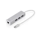 Produktbild: DIGITUS USB Typ C 3.0 Hub mit Gigabit Ethernet