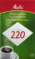 Produktbild: Melitta Haushaltsprod. Filtertüten 220 (VE100) EAN: 4006508200665