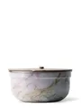 Produktbild: MAMEIDO Salatbox, Edelstahl, Kunststoff, Silikon, to-go mit 3 Fächern & auslaufsicherem Dressingbehälter in 1500 ml