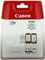 Produktbild: Canon PG-545 XL/CL-546XL Photo Value Pack - 2er-Pack - Hohe Ergiebigkeit - Schwarz, Farbe (Cyan, Magenta, Gelb) - 100 x 150 mm 50 Blatt Blisterverpackung - Tintenpatrone / Papierkit - für PIXMA iP2850, MG2450, MG2550, MG2555, MG2950, MG3050, MG3051, MG3052, MG3053, MX495 (8286B006)