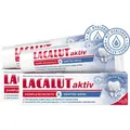 Produktbild: Lacalut aktiv Zahnfleischschutz & Sanftes Weiß Zahncreme 2x75 ml