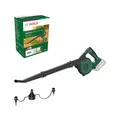 Produktbild: Bosch Akku-Laubbläser UniversalLeafBlower 18V-130 (Für schnelles und einfaches Säubern im Außenbereich; 18 Volt System; ohne Akku)