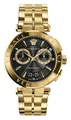 Produktbild: Versace Aion Chronograph Herrenuhr Gold Armband Edelstahl 45mm VE1D017 21