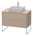 Produktbild: Duravit Xsquare Waschtischunterbau für Konsole 2 Auszüge 1000 x 548 x 778 mm Leinen - XS492107575