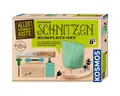 Produktbild: Kosmos Kreativset Bastelset AllesKönnerKiste Schnitzen Komplett-Set