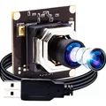 Produktbild: ELP 4K Autofokus Ultra HD USB Kamera Modul mit No-Distortion Objektiv,IMX415 Sensor Webcam Eingebautes Mikrophon Support 3840x2160@ 30fps,UVC Compl...