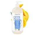 Produktbild: SANTE Naturkosmetik Intense Hydration Shampoo - 950 ml - mit Aloe Vera & Mango-Extrakt - Haarshampoo für trockenes Haar - sulfatfrei & vegan - dermatologisch getestet