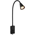 Produktbild: Briloner LED-Bettleuchte Justra Alu, Eisen, Stahl & Metall Schwarz