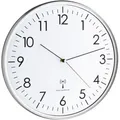 Produktbild: Tfa 60.3514 weiß/silber Analoge Funk-Wanduhr