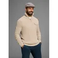 Produktbild: Schiebermütze MAN'S WORLD, Herren, creme, braun, Web, Wollmischung, gemustert, Mützen, im modischen Tweed-Look mit wärmenden Futter - NEW