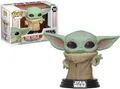 Produktbild: Funko Actionfigur Funko POP Star Wars Mandalorian The Child Grogu, mit Wackelkopf