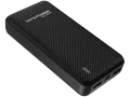 Produktbild: REALPOWER PB-20000 SE Powerbank 20.000 mAh Black Carbon