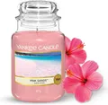 Produktbild: Yankee Candle Duftkerze Pink Sands groß Glas 150h Brenndauer 623g