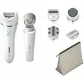 Produktbild: Philips Beauty Set Series 9000 BRE770/92 Für den ganzen Körper, Weiß, 32 Pinzette, Keramik, Abdomen, Achsel, Hinterer Oberschenkel, Bikini, Ges... - Weiß