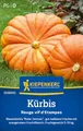 Produktbild: Kiepenkerl Kürbissamen Roter Zentner 1008600 - Riesenkürbis - haltbare Früchte - Fruchtgewicht 5-10 kg - Samen Gemüse, Gemüsesamen, Saatgut, Gemüsepflanzen