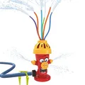 Produktbild: alldoro 60215 Wassersprinkler Hydrant mit spritzenden Schläuchen, Outdoor Wasser-Spielzeug für Kinder, Wasserfontäne für Sommer & Garten