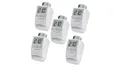 Produktbild: Homematic IP Smart Home 5er-Set Heizkörperthermostat, HmIP-eTRV-2 4047976444588
