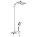 Produktbild: Brause-System Hansgrohe Raindance Select E 360 Handbrause, Kopfbrause 360 x 190 mm und Thermostat, chrom - 27288000