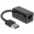 Produktbild: Delock USB 2.0 Adapter [1x USB-A Stecker - 1x RJ45-Buchse] 65903 12.7 cm