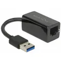 Produktbild: Delock USB 2.0 Adapter [1x USB-A Stecker - 1x RJ45-Buchse] 65903 12.7 cm