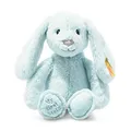 Produktbild: Steiff 242335 Soft Cuddly Friends My First Steiff Hoppie Hase - 26 cm - Kuscheltier für Babys - hellblau (242335), blau 153 g