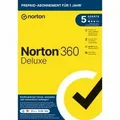 Produktbild: NortonLifeLock 360 Deluxe (5 User, 5 Geräte/User, 12 Monate) (21410364)