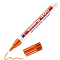 Produktbild: Permanentmarker orange e 400-1 Stift - feine Rundspitze 1 mm - wasserfest, schnell-trocknend - wischfest - für Karton, Kunststoff, Holz, Metall, Glas - Edding