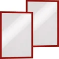 Produktbild: Durable 4873-03 Duraframe Magnetrahmen A3 rot, 2 Stück