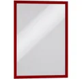 Produktbild: DURABLE Magnet 2 Magnet-Rahmen selbstklebend DURAFRAME® A3 rot, Doppelseitige Lesbarkeit an Glasflächen