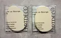 Produktbild: 👉ARTDECO - 2 Stück Make up Sponge oval/Schwamm - 6086 - NEU/OVP 👈