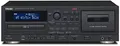 Produktbild: Teac AD-850(B) CD und Kassetten Player (Tapedeck, CD Musik-Spieler, mit Aufnahmefunktion für USB-Speicher, Karaoke-Funktion, Mikrofoneingang, CD-R/RW und MP3-Wiedergabe), Schwarz