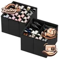 Produktbild: SpaceAid Schuh-Organizer für Schrank, 2 Stück, faltbare Schuhaufbewahrungsbehält