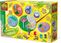 Produktbild: SES Creative Spiel SES Creative Pflanzenrelief-Set – Gießen & Anmalen – Kreatives Naturer