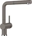 Produktbild: Blanco Küchenarmatur LINUS-S Küchenarmatur Wasserhahn Hochdruck vulkangrau Schlauchbrause