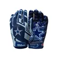 Produktbild: Wilson NFL Stretch Fit Adult Receiver Handschuhe - Team Dallas Cowboys