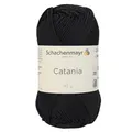 Produktbild: CATANIA von Schachenmayr - SCHWARZ (00110) - 50 g / ca. 125 m Wolle