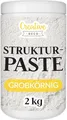 Produktbild: Creative Deco Strukturpaste Grob 2 kg | Weiße Spachtelmasse für Acrylmalerei | Modellierpaste für Kunstprojekte, Acrylfarbe, DIY, 3D-Effekte, Texturen | Einfach mit Palettenmesser aufzutragen