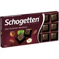 Produktbild: Schogetten Tafelschokolade Edel-Zartbitter, Haselnuss, 50% Kakaogehalt, 100g, 18 Stück