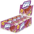 Produktbild: Chupa Chups Crazy Dips Erdbeere Lutscher mit Erdbeergeschmack & Brausepulver mit Knistereffekt 24 x 14 g (336 g)