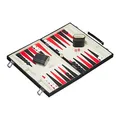 Produktbild: relaxdays Backgammon Koffer Brettspiel, 1 St.