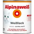 Produktbild: Alpinaweiß Weißlack extra matt 750 ml