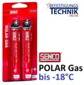 Produktbild: 2x Gaskartuschen Polar Gas roter Ring für Senco Paslode Tjep Makita Hitachi BeA