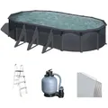 Produktbild: Gre Kea Ovale 730x375x120cm - Stahlwandpool